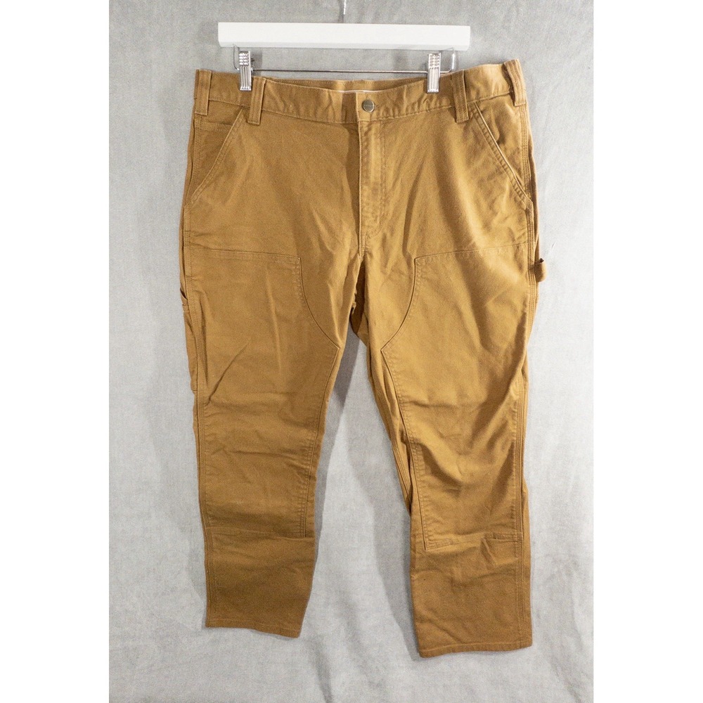 Carhartt Relaxed Double Knee Dungarees Mens 38x30 Workwear Ranchwear Western